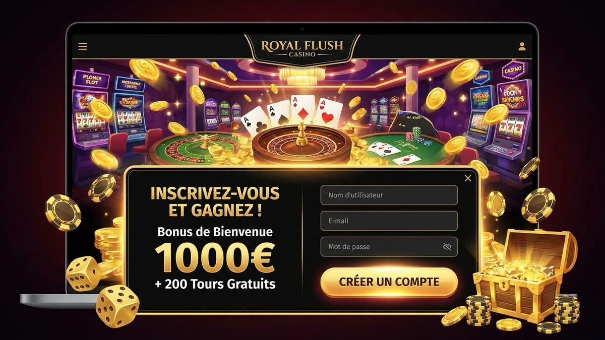 Inscription avec bonus
